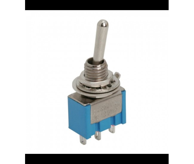 Comutator ON-ON cu brat 1 circuit 3A 250V cu retinere Comutator ON-ON cu brat 1 circuit 3A 250V cu retinere