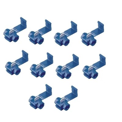 Set 10 conectori rapizi cabluri 1.5-2.5 mm albastru Goobay 17015-10