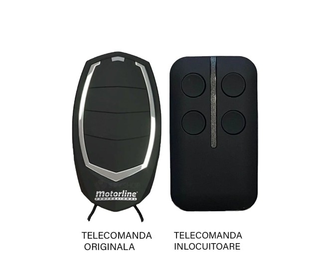 Telecomanda poarta garaj Motorline FALK cu 4 canale/ 433.92MHz/ cod de siguranta/ 100metri (836)