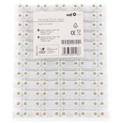 Reglete sir plastic 10mmp 10A forma H 12buc Well Reglete sir plastic 10mmp 10A forma H 12buc Well