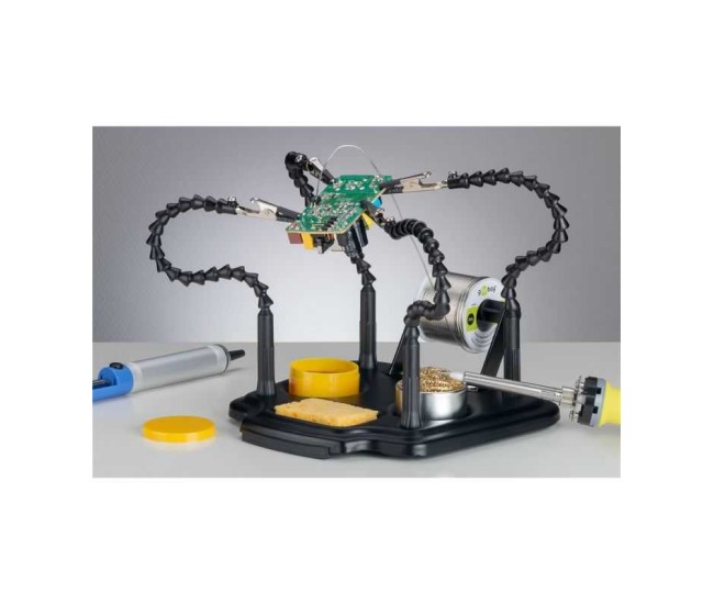 Stativ cu 4 brate flexibile + 3 accesorii Goobay 61669 Stativ cu 4 brate flexibile + 3 accesorii Goobay 61669