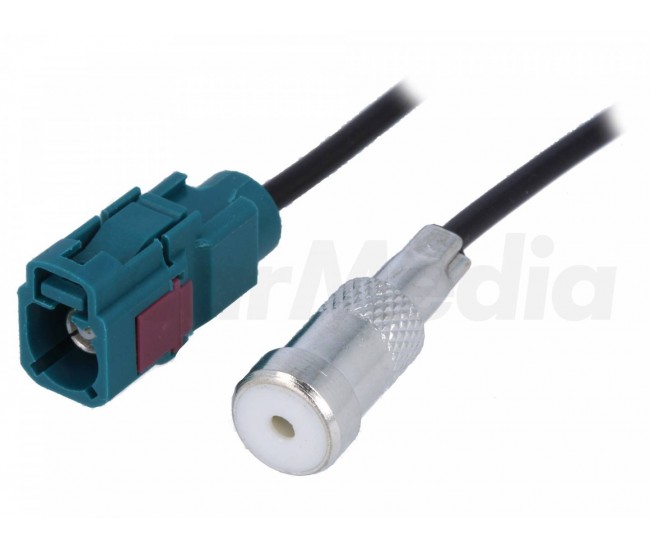Cablu adaptor antena Fakra - ISO mama-mama 0.23m 4CarMedia Cablu adaptor antena Fakra - ISO mama-mama 0.23m 4CarMedia