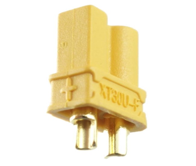 Mufa alimentare DC XT30 mama 2 pini cu lipire pe cablu 15A 500V AMASS XT30U-F Mufa alimentare DC XT30 mama 2 pini cu lipire pe cablu 15A 500V AMASS XT30U-F