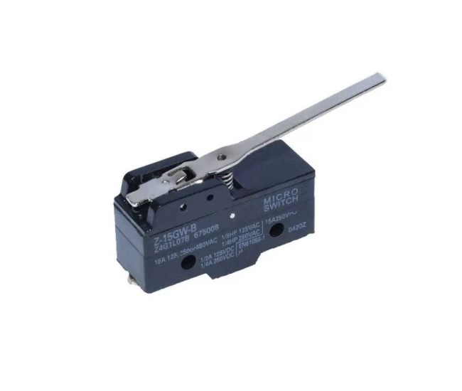 MICRO SWITCH cu tija lunga 73mm Cursa de actiune 8mm 49x18x29/40mm Z-15GW-B 15A 125 /250 /480VAC MICRO SWITCH cu tija lunga 73mm Cursa de actiune 8mm 49x18x29/40mm Z-15GW-B 15A 125 /250 /480VAC