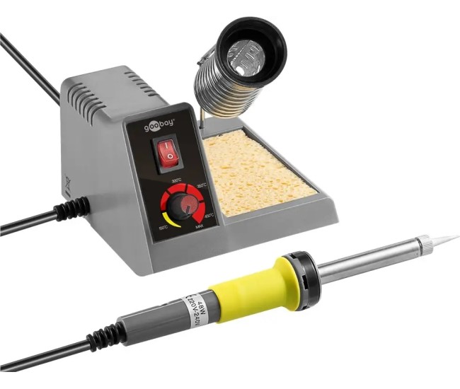 Statie de lipit analog temperatura reglabila 48W 150-450 grade Goobay 51091
