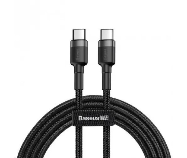 Cablu alimentare /date 60W USB-C - USB-C 2m PD2.0 20V/3A Baseus CATKLF-HG1