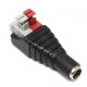 Mufa alimentare mama DC 2.1x5.5mm bloc terminal clip pt CCTV Mufa alimentare mama DC 2.1x5.5mm bloc terminal clip pt CCTV