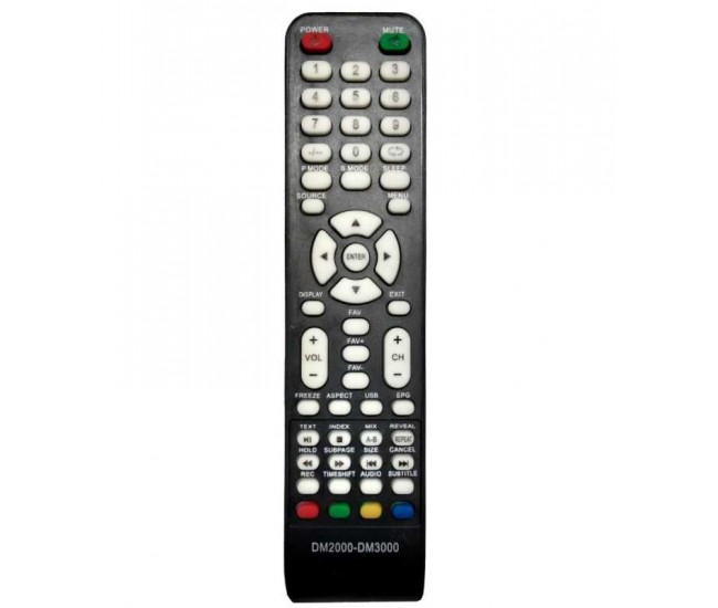 Telecomanda compatibila TV Starlight Vortex DM2000-DM3000 (372) Telecomanda compatibila TV Starlight Vortex DM2000-DM3000 (372)