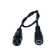 Mufa adaptoare trotineta 2.5/5.5mm mama la 3 gauri mari de 10mm tata (540) Mufa adaptoare trotineta 2.5/5.5mm mama la 3 gauri mari de 10mm tata (540)