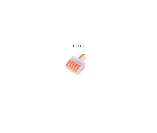 Conector doza 1X4mm2 / 5X4mm2 HFY15 Conector doza 1X4mm2 / 5X4mm2 HFY15