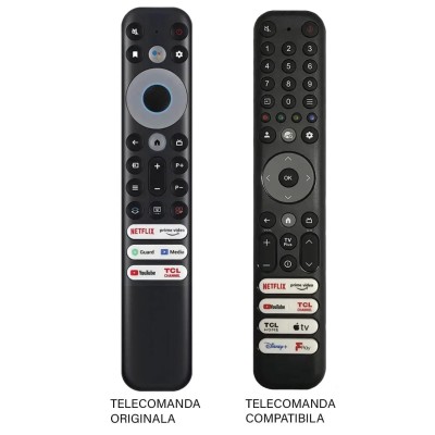 Telecomanda TV TCL RC902V FMR1 compatibil cu originalul (574-1)