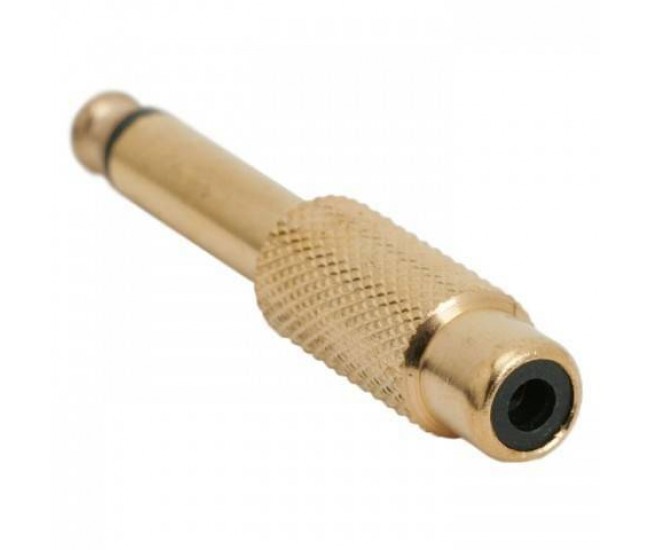 Adaptor RCA mama la 6.35 JACK mono tata aurit