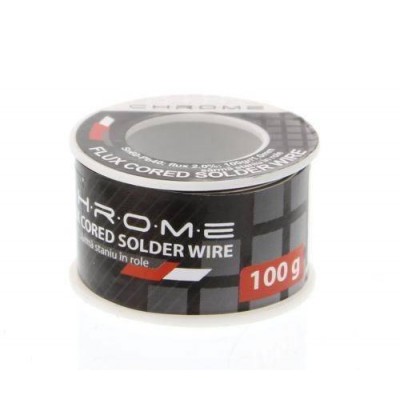 Fludor 100gr 1.0mm SN60 PB40 Flux 2% Chrome Fludor 100gr 1.0mm SN60 PB40 Flux 2% Chrome