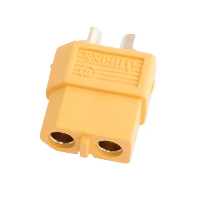 Mufa alimentare DC XT60 mama pin 2 pe cablu cu lipire 30A 500V AMASS XT60-F Mufa alimentare DC XT60 mama pin 2 pe cablu cu lipire 30A 500V AMASS XT60-F