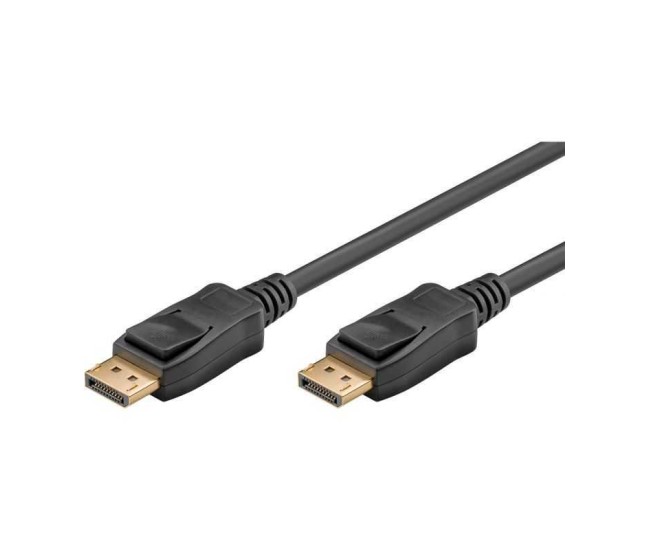 Cablu 3m DisplayPort - DisplayPort V2.0 8K 60Hz Ultra HD 4320p 40Gbit/s Goobay 58541 Cablu 3m DisplayPort - DisplayPort V2.0 8K 60Hz Ultra HD 4320p 40Gbit/s Goobay 58541