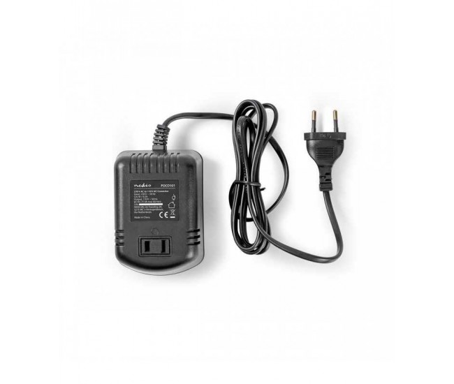 Convertor de tensiune 220V-110V 75W iesire USA Nedis Convertor de tensiune 220V-110V 75W iesire USA Nedis