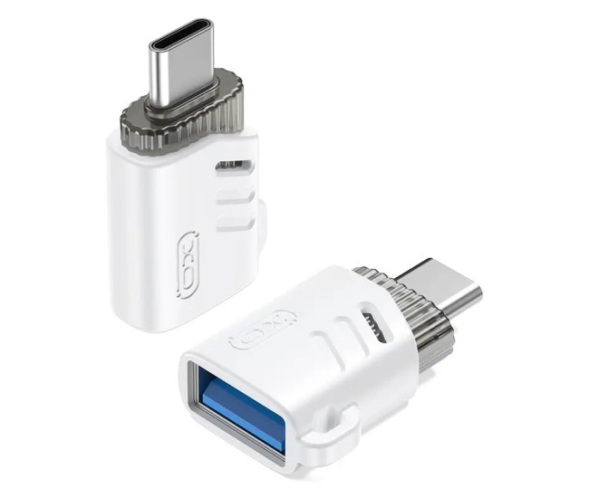Adaptor OTG USB mama la USB-C tata alb XO-NB256B Adaptor OTG USB mama la USB-C tata alb XO-NB256B
