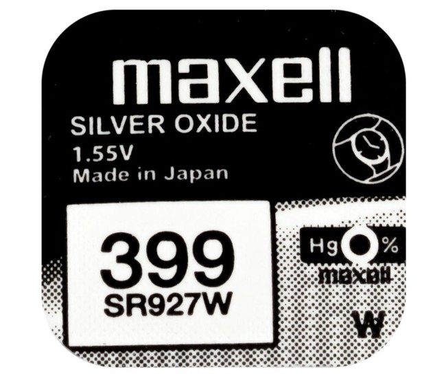 Baterie ceas Maxell SR927W V399 AG7 1.55V oxid de argint