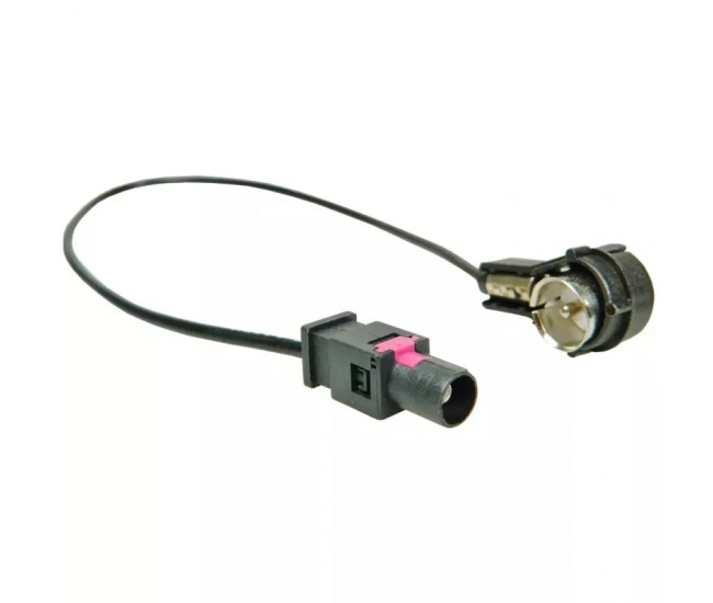 Cablu adaptor radio auto Fakra mufa tata - ISO mufa tata 90grade 0.23m 4CARMEDIA ZRS-BMW-ISO Cablu adaptor radio auto Fakra mufa tata - ISO mufa tata 90grade 0.23m 4CARMEDIA ZRS-BMW-ISO