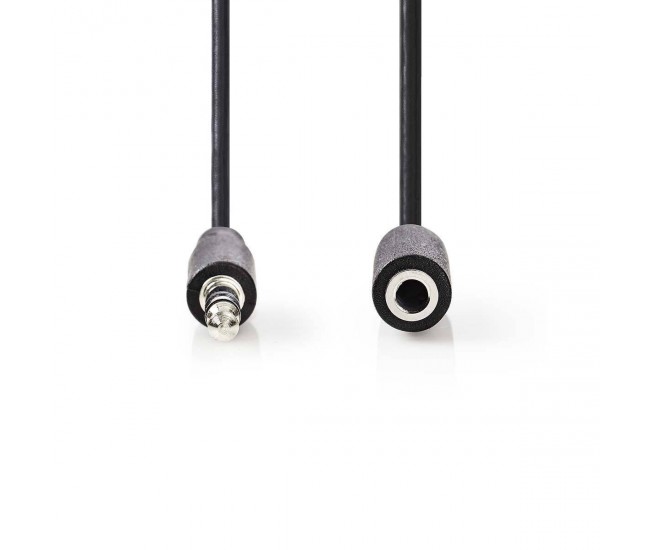 Cablu prelungitor audio Stereo Jack 3.5 mm tata - 3.5 mm mama 3m Nedis Cablu prelungitor audio Stereo Jack 3.5 mm tata - 3.5 mm mama 3m Nedis