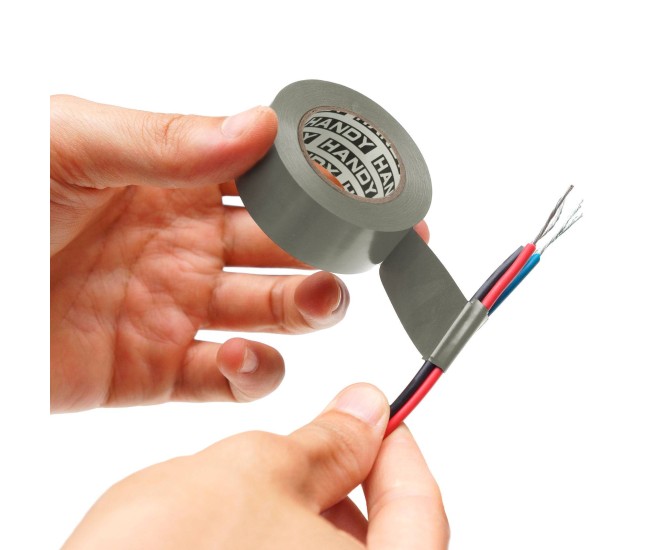 Banda izolatoare 19mm x 10m Gri Handy Banda izolatoare 19mm x 10m Gri Handy