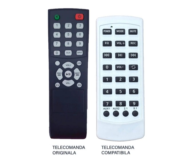Telecomanda pentru boxa portabila AKAI SS022A-X6 compatibil cu originalul (652)