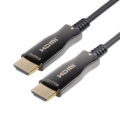 Cablu HDMI v2.0 Active Optical AOC 50m 4K 60Hz ARC Ethernet cu fibra optica 4.5mm