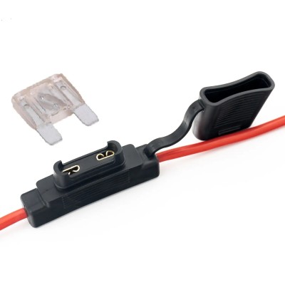 Suport siguranta auto MAXI 30x34mm etans cu cablu 30cm cupru 6mm max 40A 1buc Carguard USC010