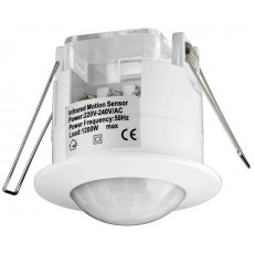 Senzor de miscare alb cu infrarosu pentru interior Goobay