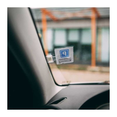 Suport de tichete de parcare autoadeziv M`N`C