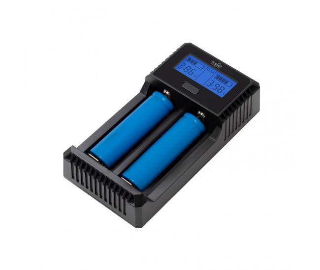 Incarcator acumulatori 2x Li-ion/Ni-Mh protectie la scurtcircuit supratensiune detectie polaritate inversa HOME Incarcator acumulatori 2x Li-ion/Ni-Mh protectie la scurtcircuit supratensiune detectie polaritate inversa HOME