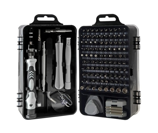 Trusa reparatii smartphone Spacer SPRT-PHONE-122 122piese /capete surubelnita /surubelnita /penseta /clipsuri deschidere telefon