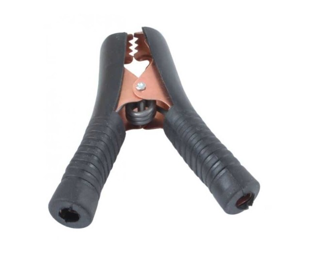 Crocodil 90mm negru 100A izolat Crocodil 90mm negru 100A izolat