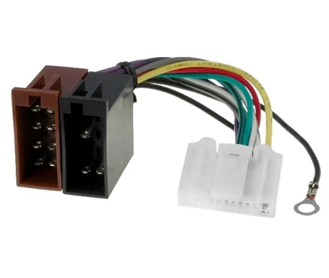 Adaptor ISO - Fiat/ Mazda/ Nissan/ Opel/ Renault/ Subaru 20 pini ZRS-180 4CarMedia Adaptor ISO - Fiat/ Mazda/ Nissan/ Opel/ Renault/ Subaru 20 pini ZRS-180 4CarMedia