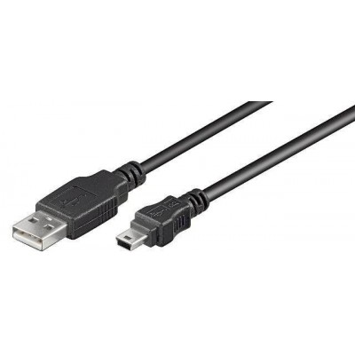 Cablu USB A la 5 pini mini USB 0.3m Goobay