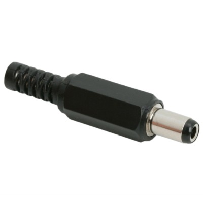 Mufa DC 5.5x2.5 mm tata cu protector Mufa DC 5.5x2.5 mm tata cu protector