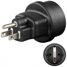 Adaptor priza Schuko - Japonia / USA Goobay
