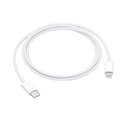 Cablu USB3.1 type C - Apple lightning 1m alb