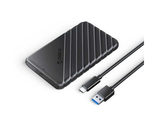 Rack Orico 25PW1-C3-BK USB3.2 2.5 inch conector USB Type-C 130x80x15mm negru Rack Orico 25PW1-C3-BK USB3.2 2.5 inch conector USB Type-C 130x80x15mm negru