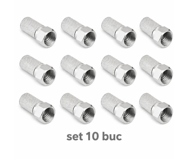 Set 10 mufe F 7.2mm tata cu garnitura WTY0501-10 Set 10 mufe F 7.2mm tata cu garnitura WTY0501-10
