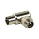 Conector coaxial profesional mama cotit Valueline Conector coaxial profesional mama cotit Valueline