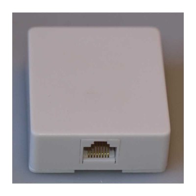 Priza retea simpla RJ45 8/8 aplicata prindere cu suruburi