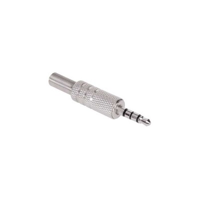 Mufa JACK 3.5 mm tata metal 4 contacte 4 pini