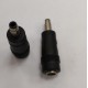 Mufa adaptoare alimentare DC 2.1x5.5 mm mama la 4.8x1.7 mm tata Mufa adaptoare alimentare DC 2.1x5.5 mm mama la 4.8x1.7 mm tata