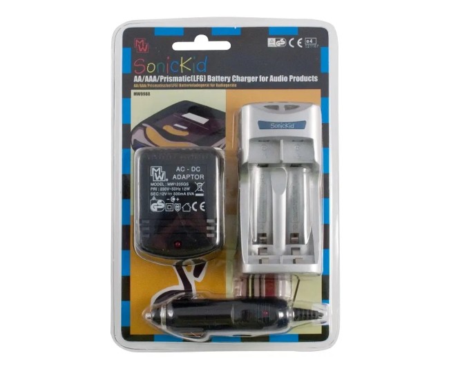 Incarcator acumulatori NiCd NiMH AA AAA Prismatic LF6 cu LED Delta-V control 230VAC +adaptor 12VDC pentru bricheta auto MW9988 Incarcator acumulatori NiCd NiMH AA AAA Prismatic LF6 cu LED Delta-V control 230VAC +adaptor 12VDC pentru bricheta auto MW9988