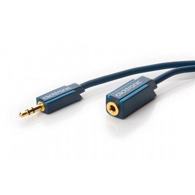 Cablu prelungitor audio Profesional Jack 3.5 mm 1.5m mama-tata stereo OFC cupru fara oxigen Clicktronic Cablu prelungitor audio Profesional Jack 3.5 mm 1.5m mama-tata stereo OFC cupru fara oxigen Clicktronic