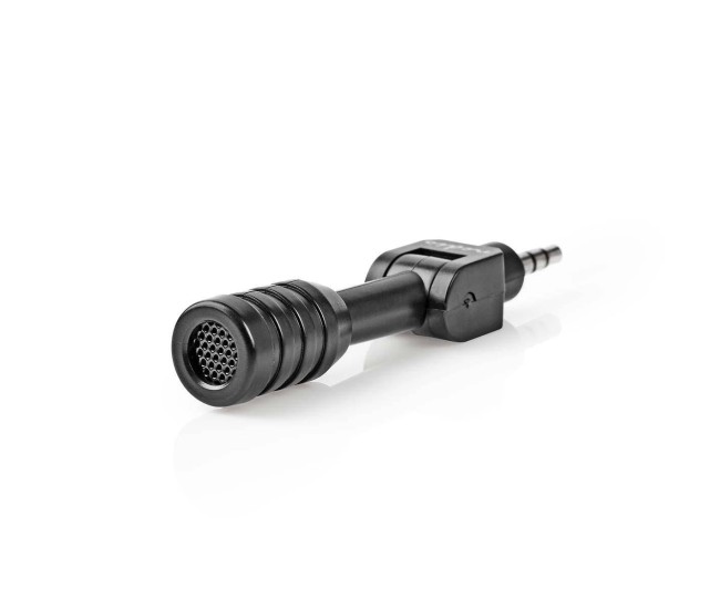 Microfon mini jack 3.5 mm negru Nedis Microfon mini jack 3.5 mm negru Nedis