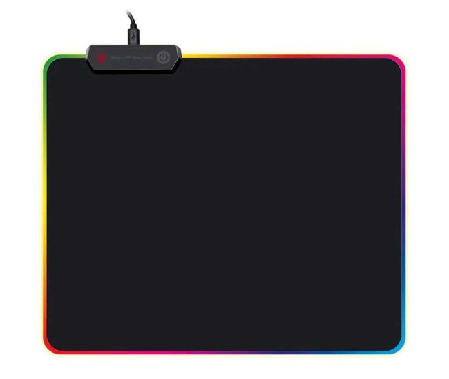 Mouse pad gaming iluminat RGB 300x250x4mm VARR OVMPLB Mouse pad gaming iluminat RGB 300x250x4mm VARR OVMPLB