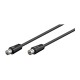Cablu COAXIAL TV antena 70DB Dublu ecranat mama-tata 0.5m 11509 Goobay Cablu COAXIAL TV antena 70DB Dublu ecranat mama-tata 0.5m 11509 Goobay