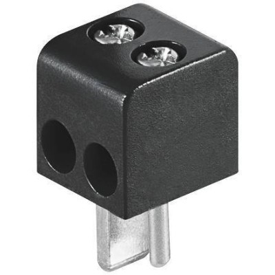 Mufa difuzor tata cu surub negru Goobay